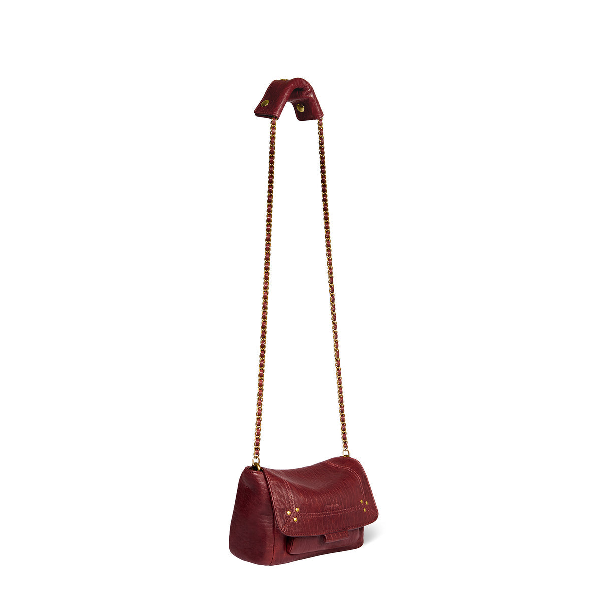 Sac Lulu S Agneau Bubble Burgundy