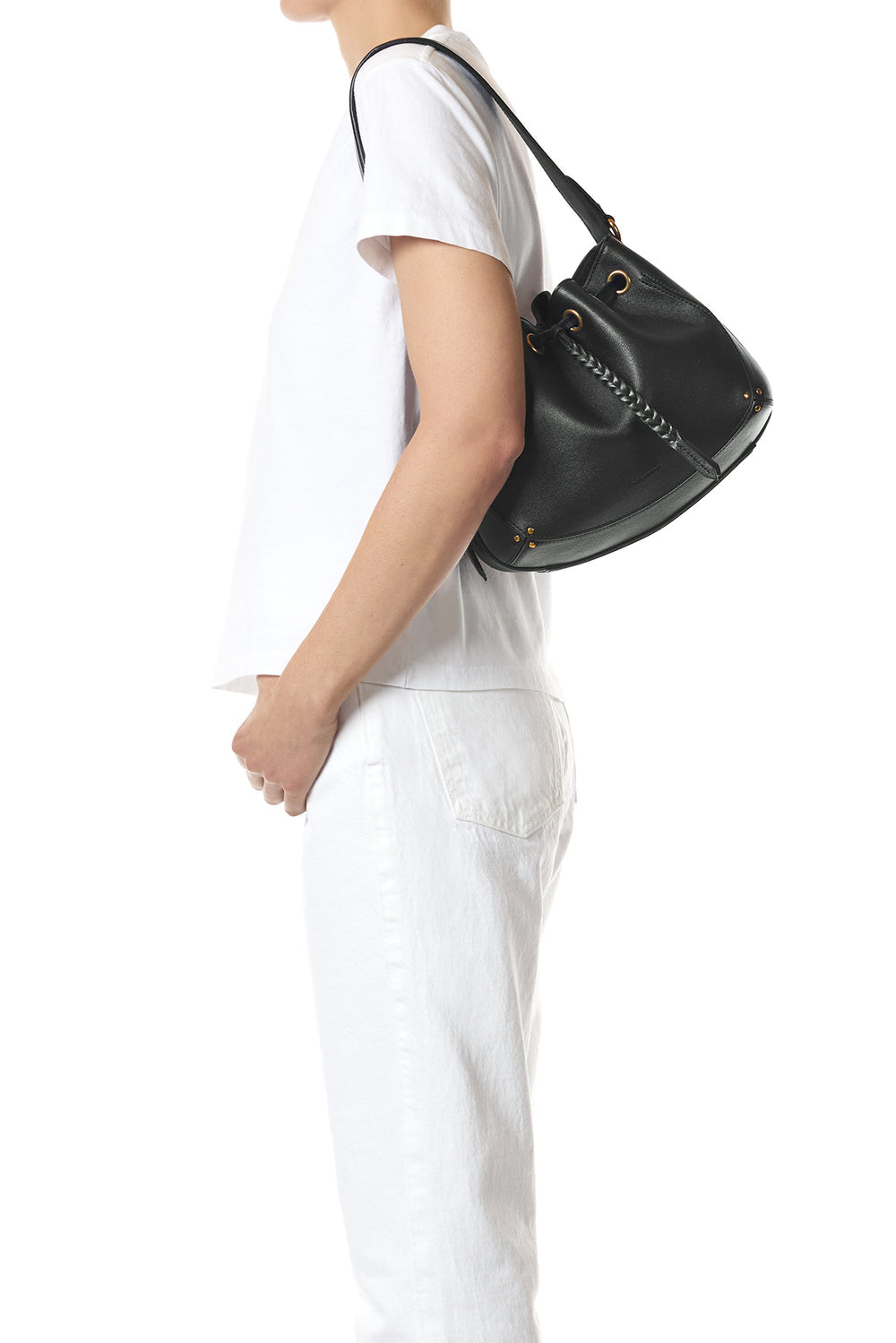 Sac sceau Andy Buffle Noir Brass