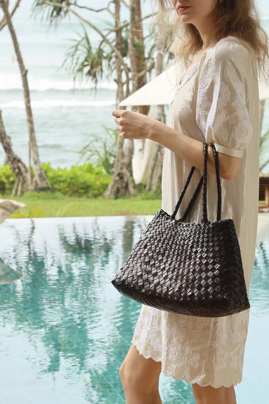 Sac Santa Croce big Dark Brown