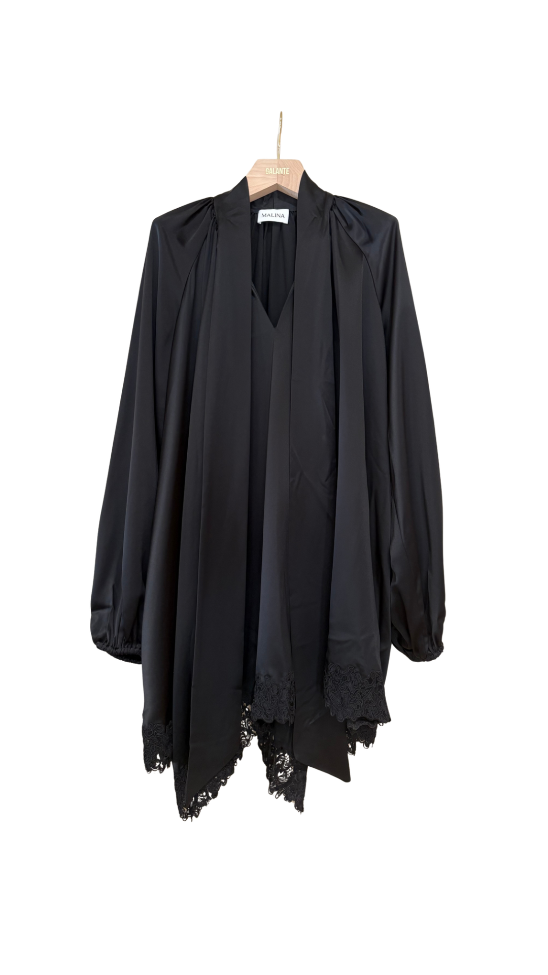 Norea Dress Satin Black