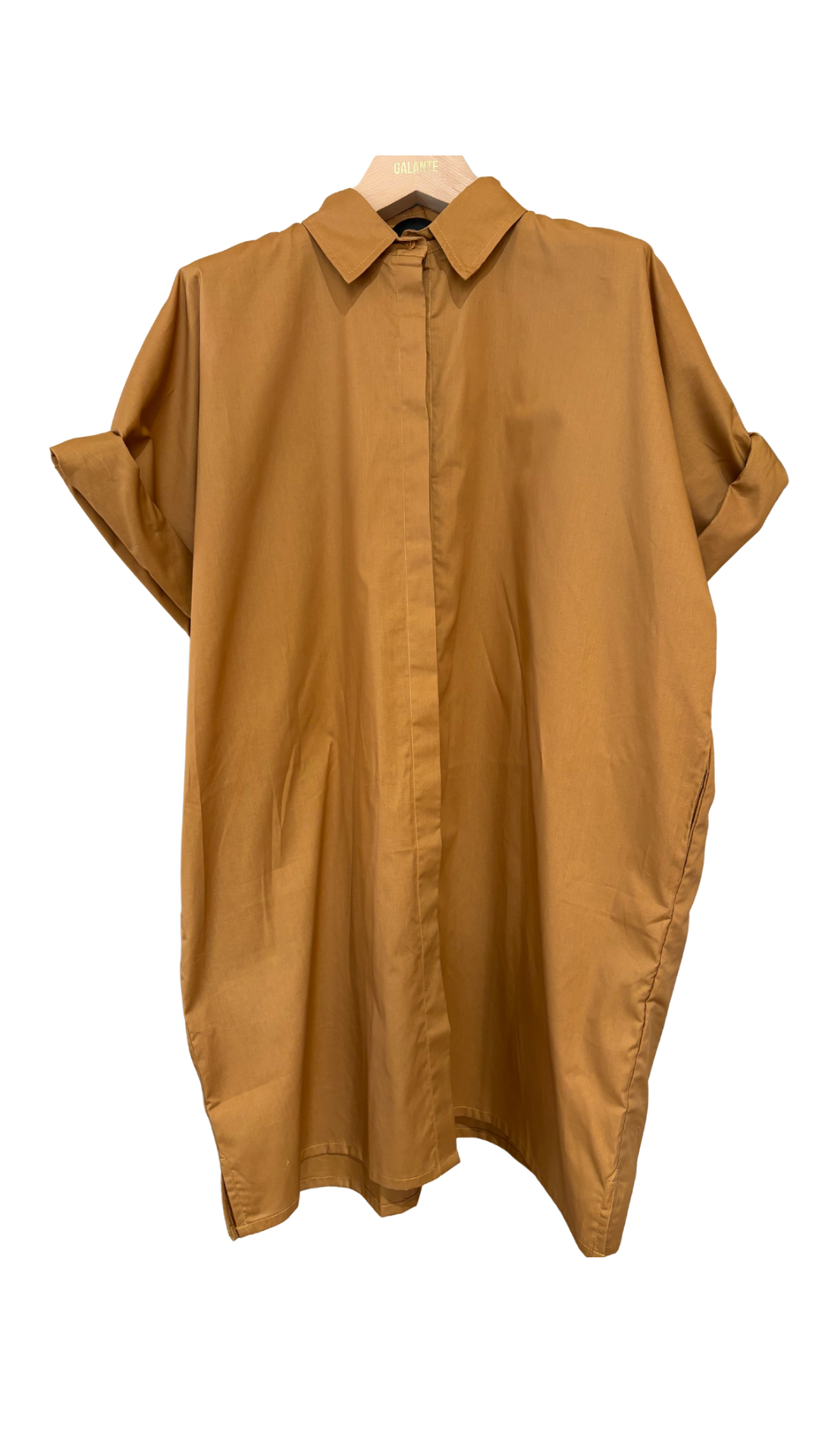 Robe Chemise Riviera Camel