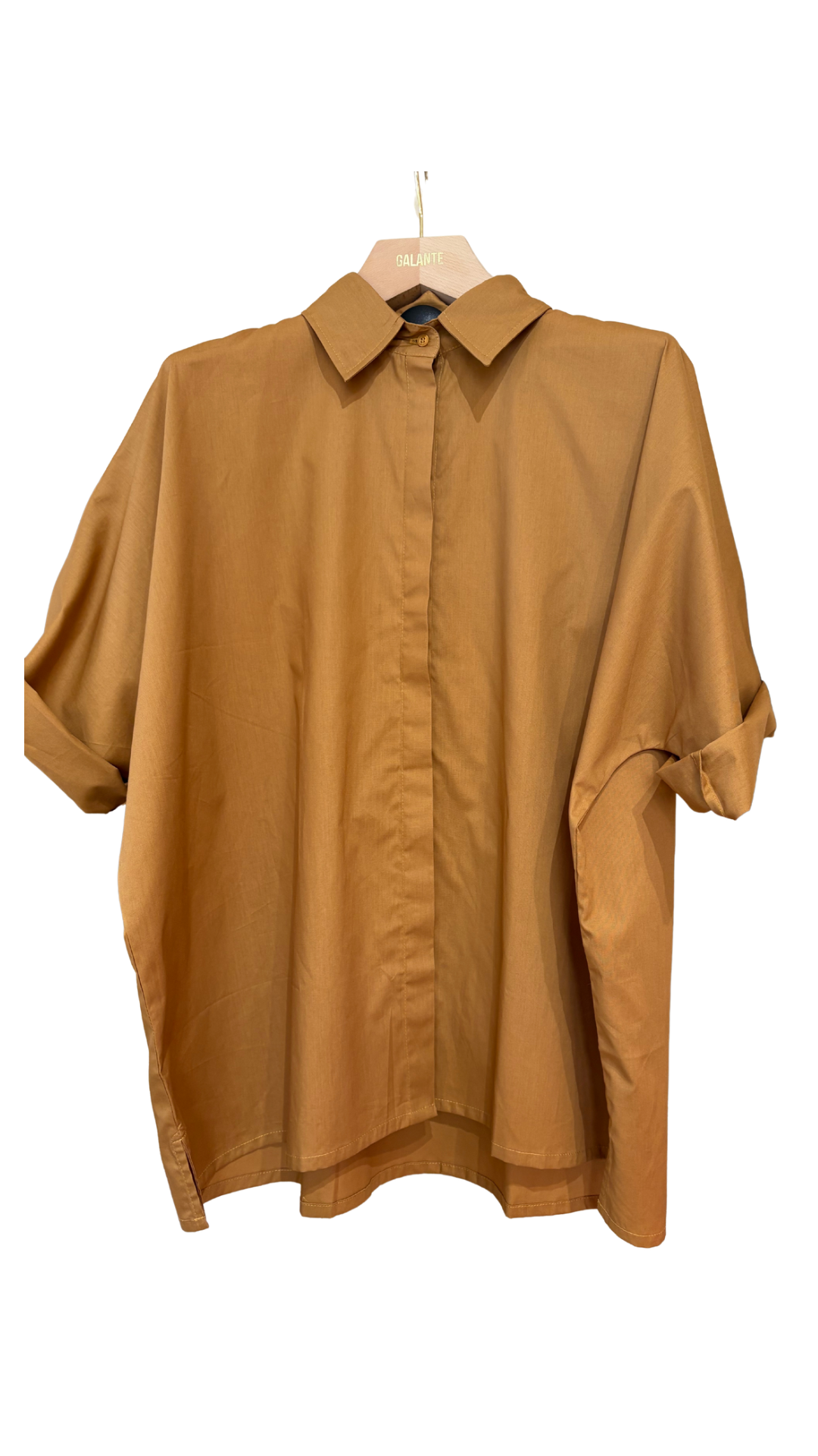 Chemise Riviera Camel