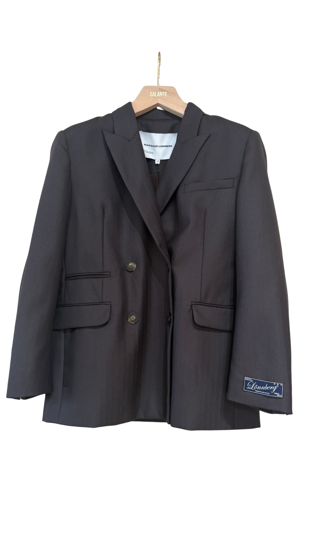 Blazer Elvis Brown Stripes