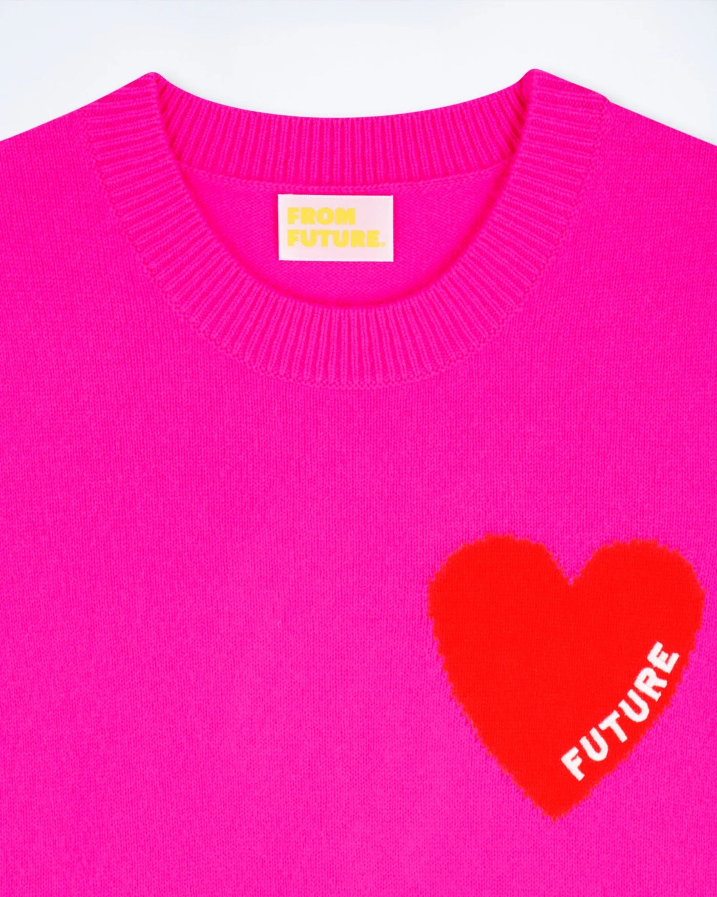 Pull Sans Manche Cœur Léger Utopic Pink