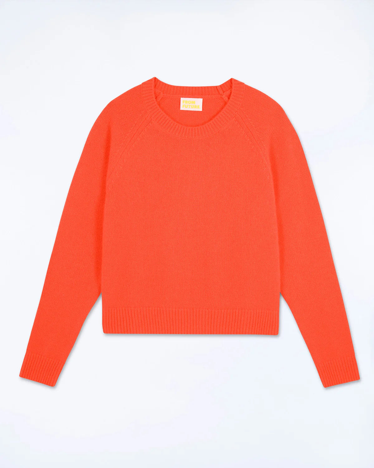 Pull Col Rond Raglan Utopic Corail