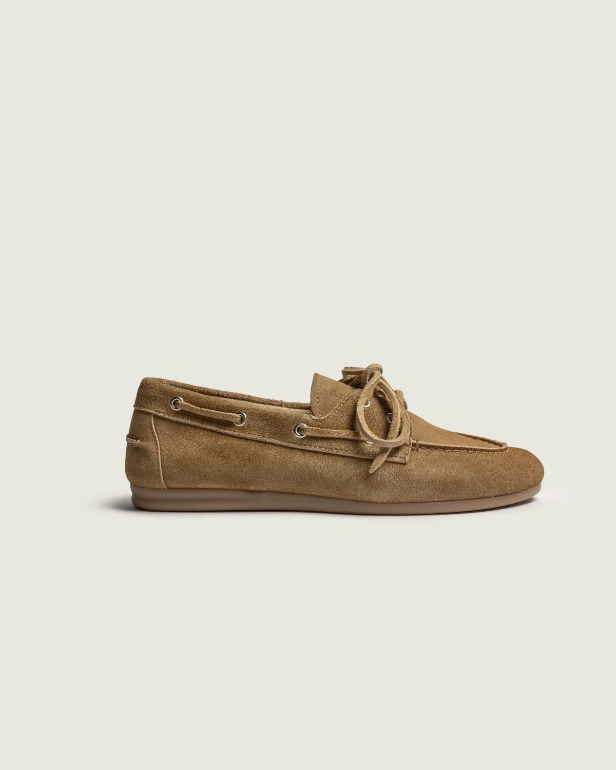 Boat Loafer Brushed - Suede Tan