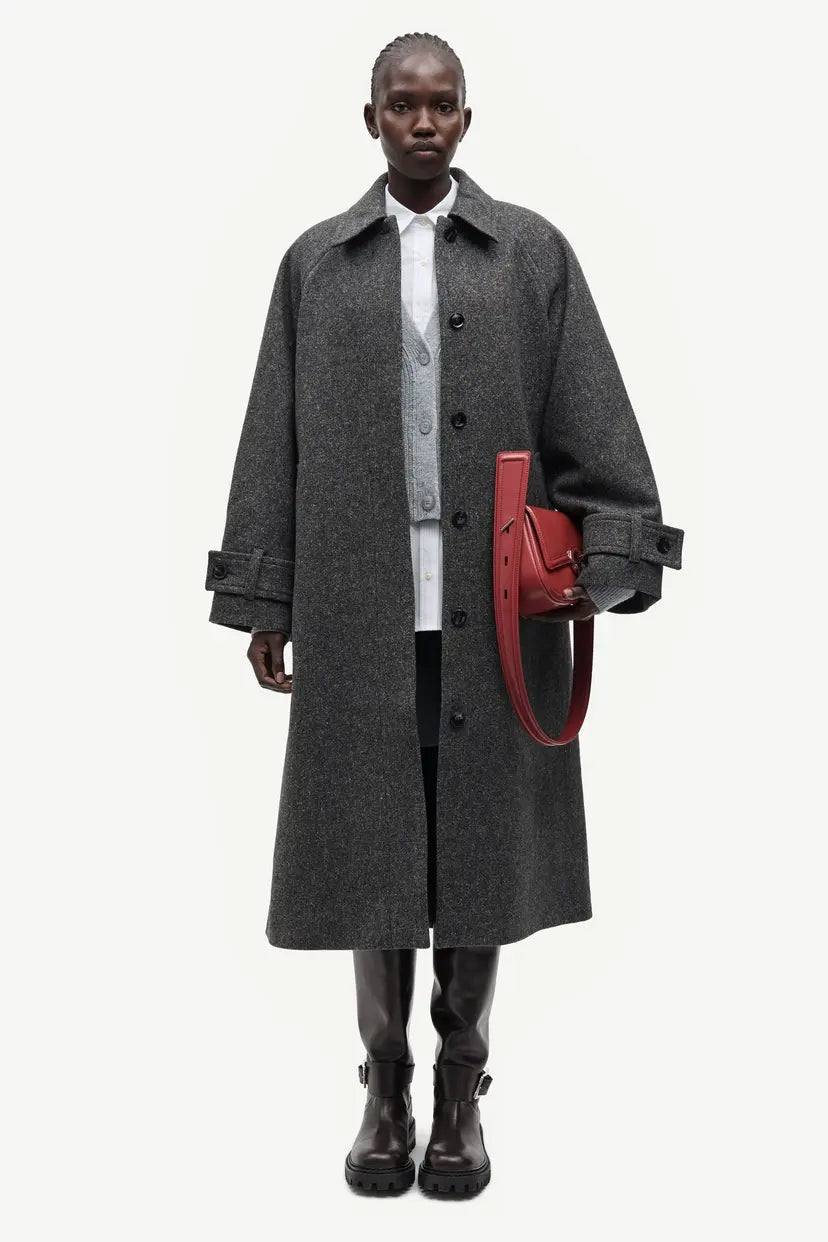 Saalma Coat Dark Grey