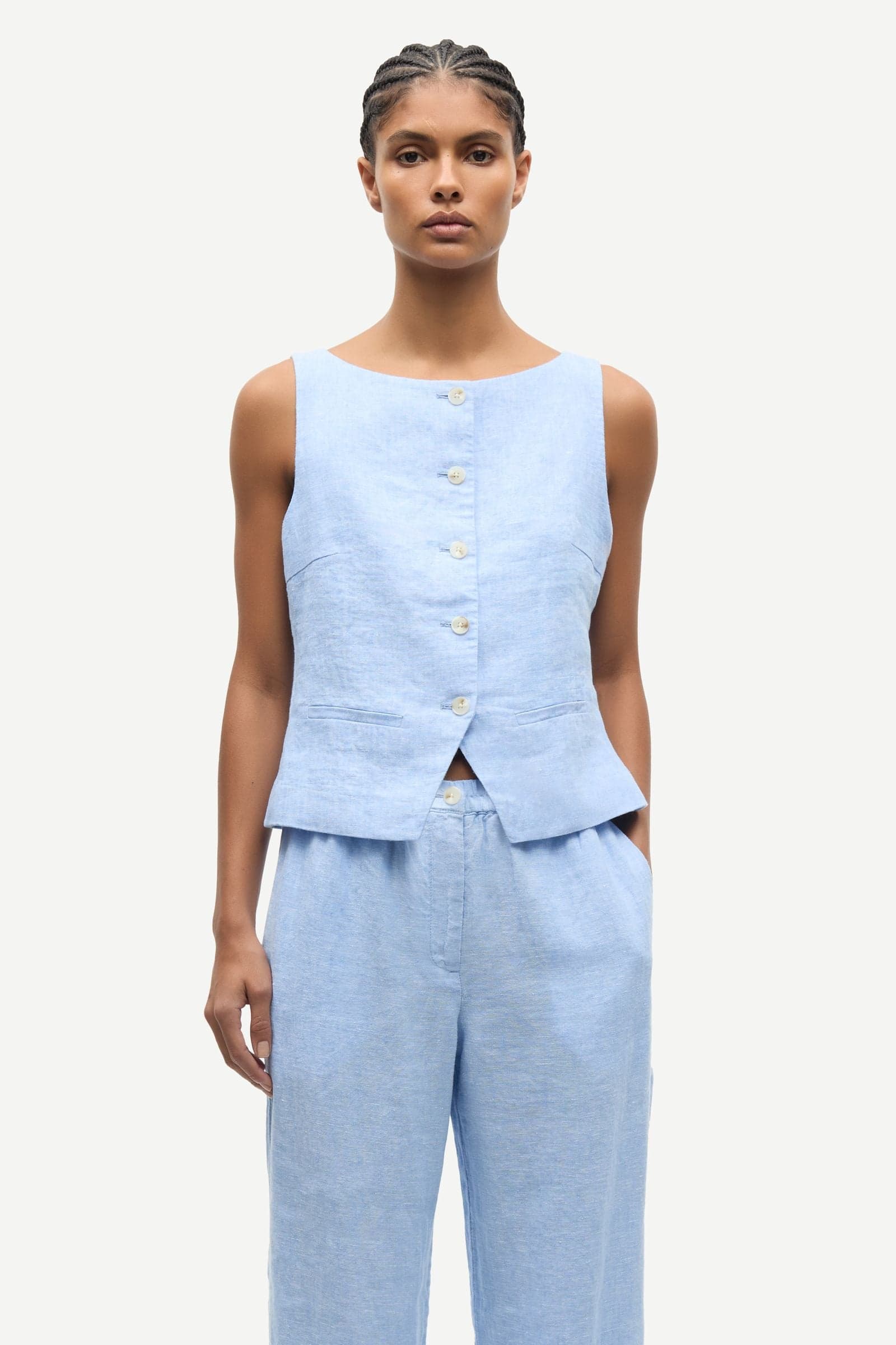 Saloves Vest Bel Air Blue Mel
