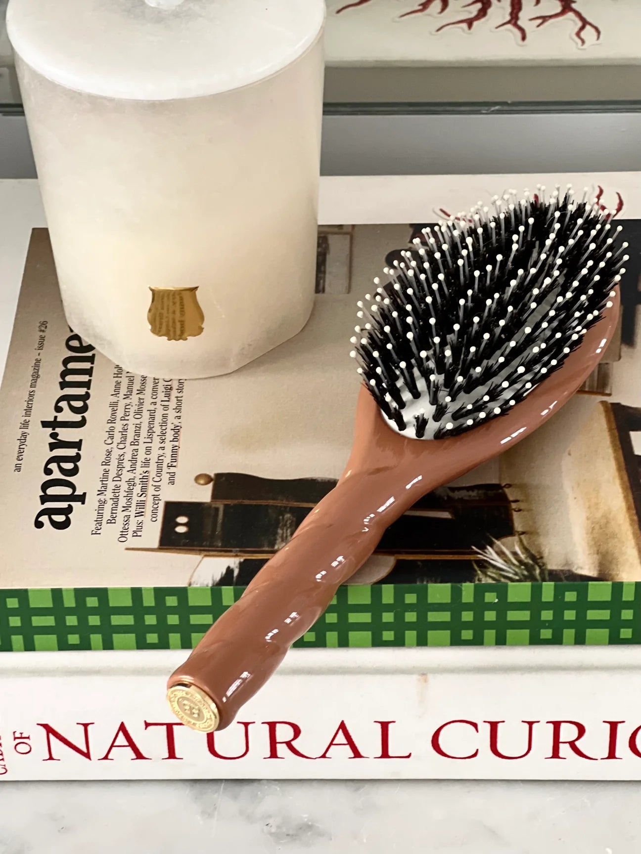 Brosse N°03 L’INDISPENSABLE DOUCEUR Cuir Chevelu sensible Terracotta