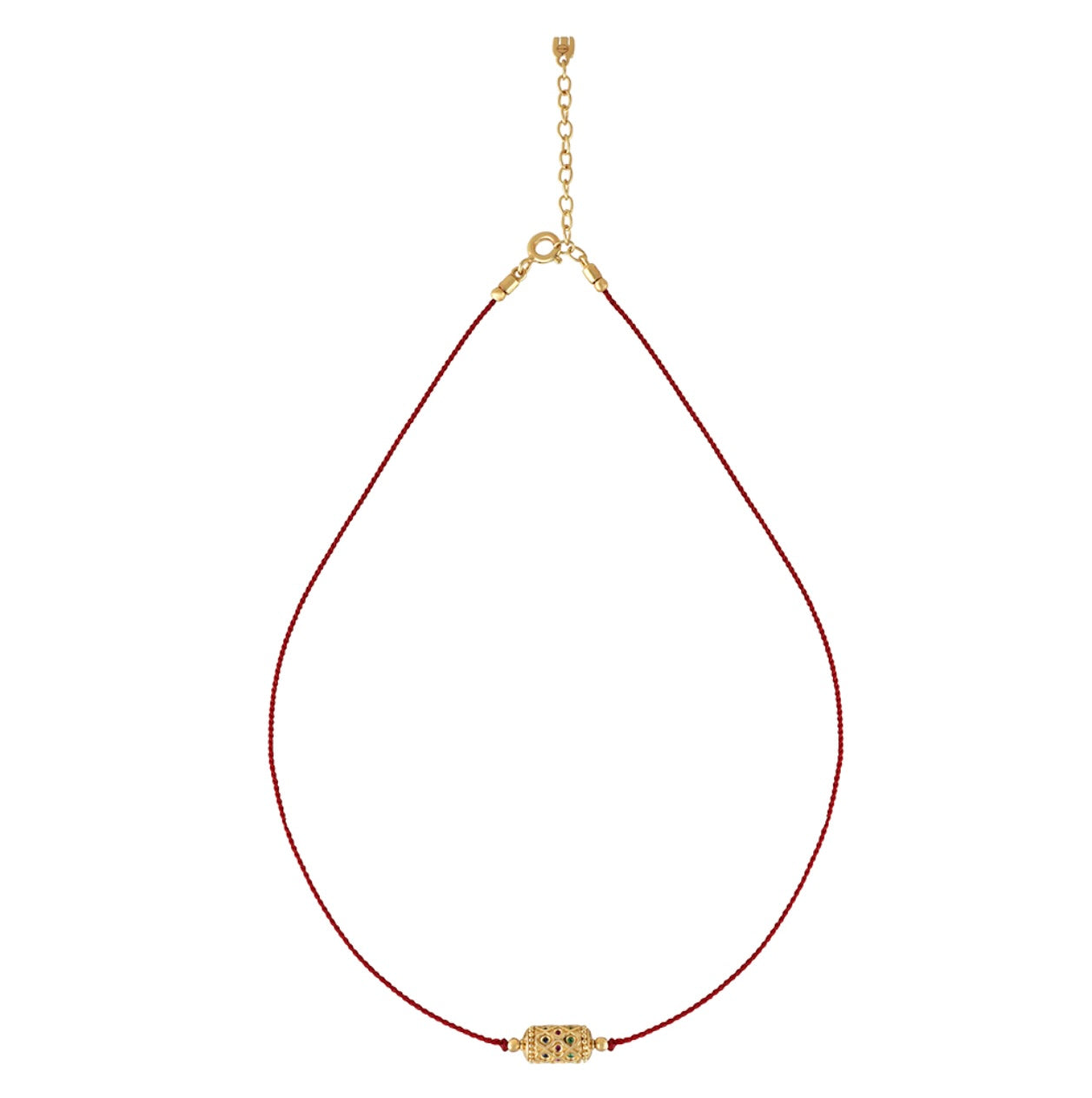 Collier Rakhi I See You Fil Rouge