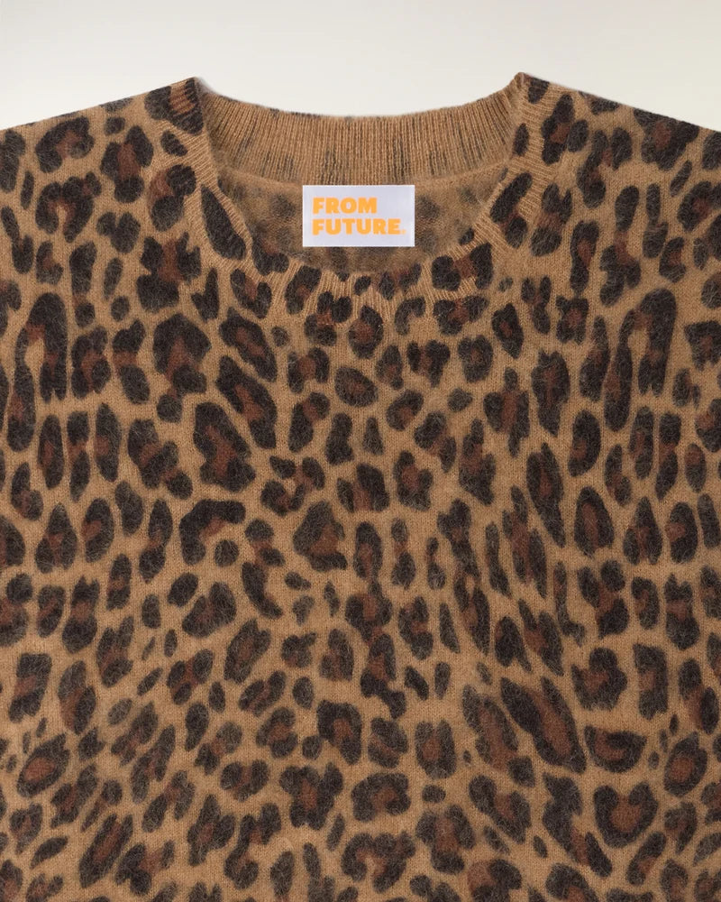 Pull Sans Manches Léopard