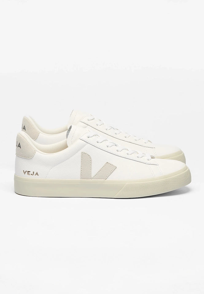 Baskets Campo Leather White Naturel